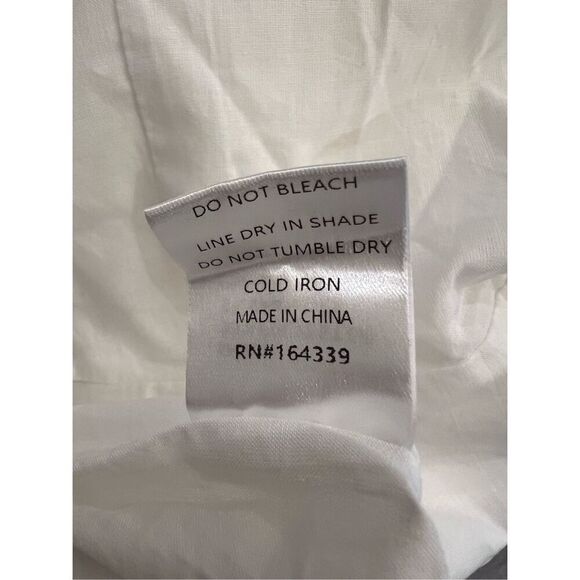 Petal & Pup Women's White Leyton Asymmetric Belted Wide Leg Jumpsuit Sz 12 NWOT - Picture 12 of 12